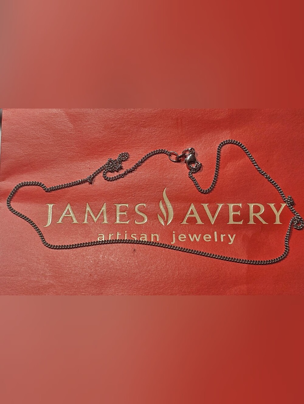 James Avery Sterling Chain